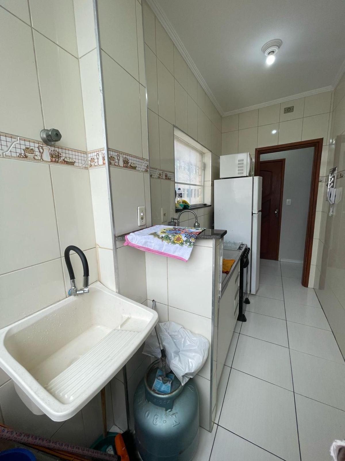 Apartamento Frente Ao Mar Em Santos Bagian luar foto