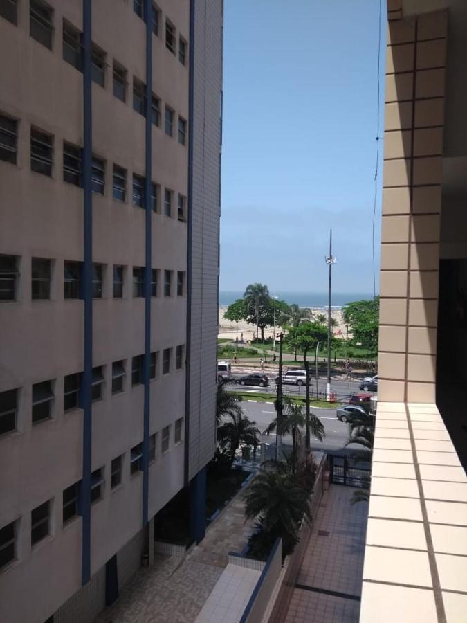 Apartamento Frente Ao Mar Em Santos Bagian luar foto